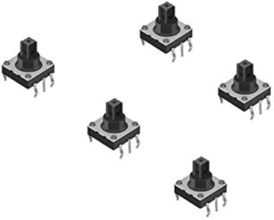 Διακόπτης Tact 6P 10x10 h10mm