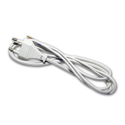 ΚΑΛΩΔΙΟ EURO POWERLEAD 2M ΛΕΥΚΟ