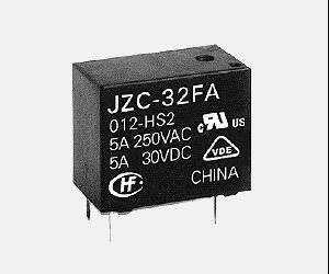 Ρελέ JZC-32FA 12V 5A 5P