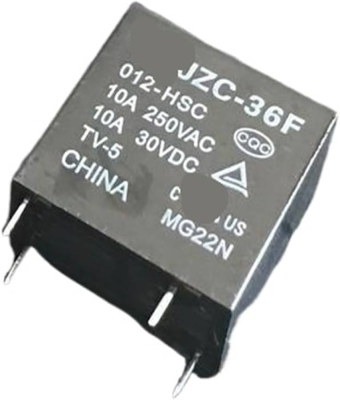 ΡΕΛΕ 12V 10A 4P JZC-36F-012-HS