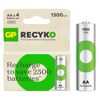 Μπαταρία 4 τεμ. 1300 MAH NI-MH R6