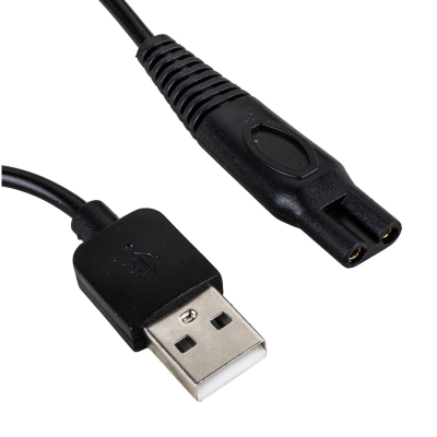Καλώδιο φόρτισης USB για ξυριστικές μηχανές, 1 μέτρο, αρ. 10 4.8x10.9 χιλ.