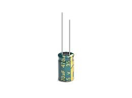 Ηλεκτρικός πυκνωτής 470UF 35V 105\'C Χαμηλή ESR