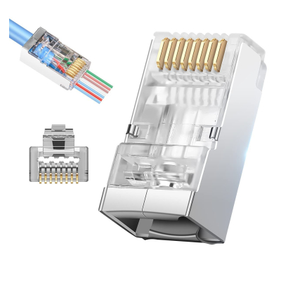 Καλώδιο RJ45 8P8C CAT7 SSTP / FTP με θωράκιση και ανοιχτή άκρη