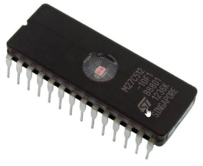 Ολοκληρωμένο κύκλωμα M27C512-10F1 DIP-28