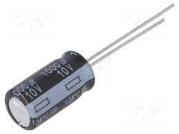Ηλεκτρικός πυκνωτής 1000MF 10V 105\'C με χαμηλή αντίσταση