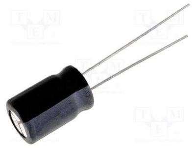 Ηλεκτρικός πυκνωτής. 47MF 25V 105\'C