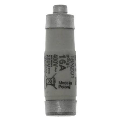 Ασφάλεια FUSE 16A 16NZ01 250V DC 400V AC Κεραμική
