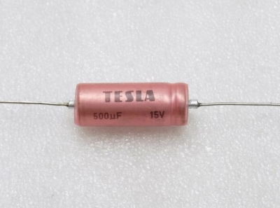 Πυκνωτής Elektr.500UF 15V AXIAL TE984