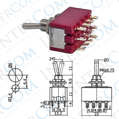 ЦК ключ MTS-402R ON-ON 12pin