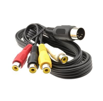 Καλώδιο CABLE-303 5 DIN αρσενικό-4 RCA θηλυκό 1,5m