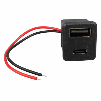 Букса; Θυροτηλέφωνο IC-266T-4 Πίνακας USB A+ Τύπος TYPE-C 5Pin
