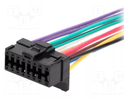 Υποδοχή Pioneer με καλώδια· PIN: 16 ISO ZRS-69