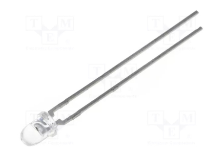 Φωτοτρανζίστορ SFH309; T1; 3mm; μέγ. λp: 860nm; 35V; 24°; Φακός: διαφανής