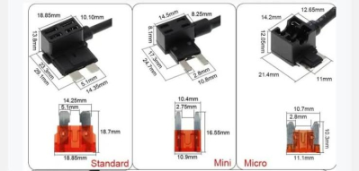 Προσαρμογέας βρύσης ασφάλειας GNEZDO 10A Micro3 - Διαχωριστής και βάση ασφαλειών αυτοκινήτου Add-a-Circuit
