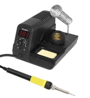 ZD-8919 Ψηφιακός σταθμός συγκόλλησης 60W, ελεγχόμενη θερμοκρασία 160-480°C