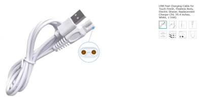 Καλώδιο φόρτισης USB για αυτοκίνητα χωρίς οδηγό 5v λευκό