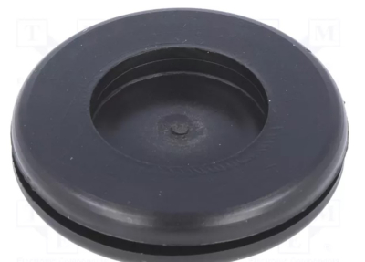 PPE-19 Grommet; with bulkhead; Ømount.hole: 25.5mm; Øhole: 19mm; PVC