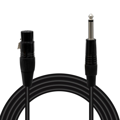 Кабел CABLE CANON Female Socket to 6.3 mm Mono Jack 1m