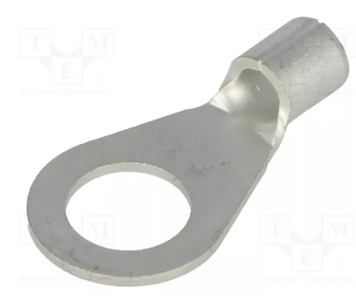 TERMINAL BM01231 Тип: пръстеновидна; M6; 1,5÷2,5 mm²; за кримпване; за кабел; неизолирана; 6 mm