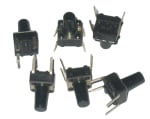 Διακόπτης Tact 4 ακίδων 6x6 H 6mm T1102B