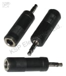 AC-046 6.3mm mono Socket-3.5mm str jack
