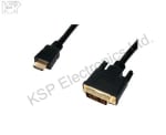 ΚΑΛΩΔΙΟ HDMI-DVI 5μ ΚΑΛΩΔΙΟ-551-5μ