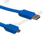 CABLE USB - MICRO USB BLUE