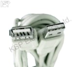 CABLE USB MALE USB FEMALE 1m