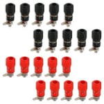 SPEAKER  TERMINAL CONNECTOR RED/BLACK