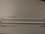 διπλή λάμπα ccfl 385mm με βάση 390mm