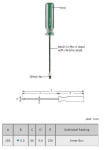 SCREW PK5116A SD5116A 150*1-