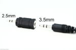 AC-018 2.5mm to 3.5mm stereo jack