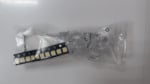 LED 3V 1W LG 3528 + ΜΕΓΕΘΥΝΤΗΣ 10 ΤΕΜΑΧΙΑ