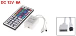 Τροφοδοτικό DC 12V rgb + τηλεχειριστήριο r