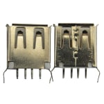 UB1112C-4HK2-4F Κάθετη πλακέτα USB