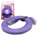 ΚΑΛΩΔΙΟ UTP CAT6 RJ45x2 3m επίπεδο