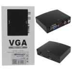 Μετατροπέας βίντεο ήχου VGA σε HDMI HD 1080P HDTV
