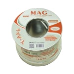 Ομοαξονικό καλώδιο RG6 80x0.12AL 6.9PVC 1m