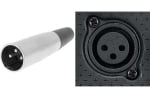 Αρσενικό CANON XLR-3-Pin
