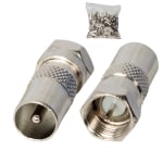F CONNECTOR male-RF male FC-029