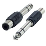 AD-117 RCA to 6.3mm str Jack