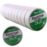 PVC Tape 10x19mm Tape band 10m White