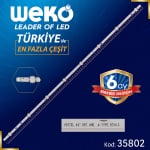 Οπίσθιος φωτισμός LED 43" DRT UHD A-TYPE LED357