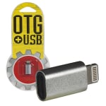 Adapter Micro Usb To iP Lightning  2.1A OTG