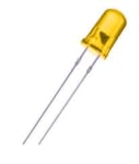 LED 5MM ΚΙΤΡΙΝΟ ΔΙΑΦΑΝΕΣ OSY55133A-VV