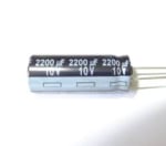 2200UF/10V 105\'C EKM