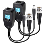 ΒΙΝΤΕΟ BALUN PM-3898+Σύνδεση τροφοδοσίας