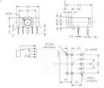 JC-128 3.5mm Stereo Socket CHASSIS