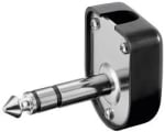 PL-105 Στερεοφωνική υποδοχή 6,3 mm PVC τύπου L